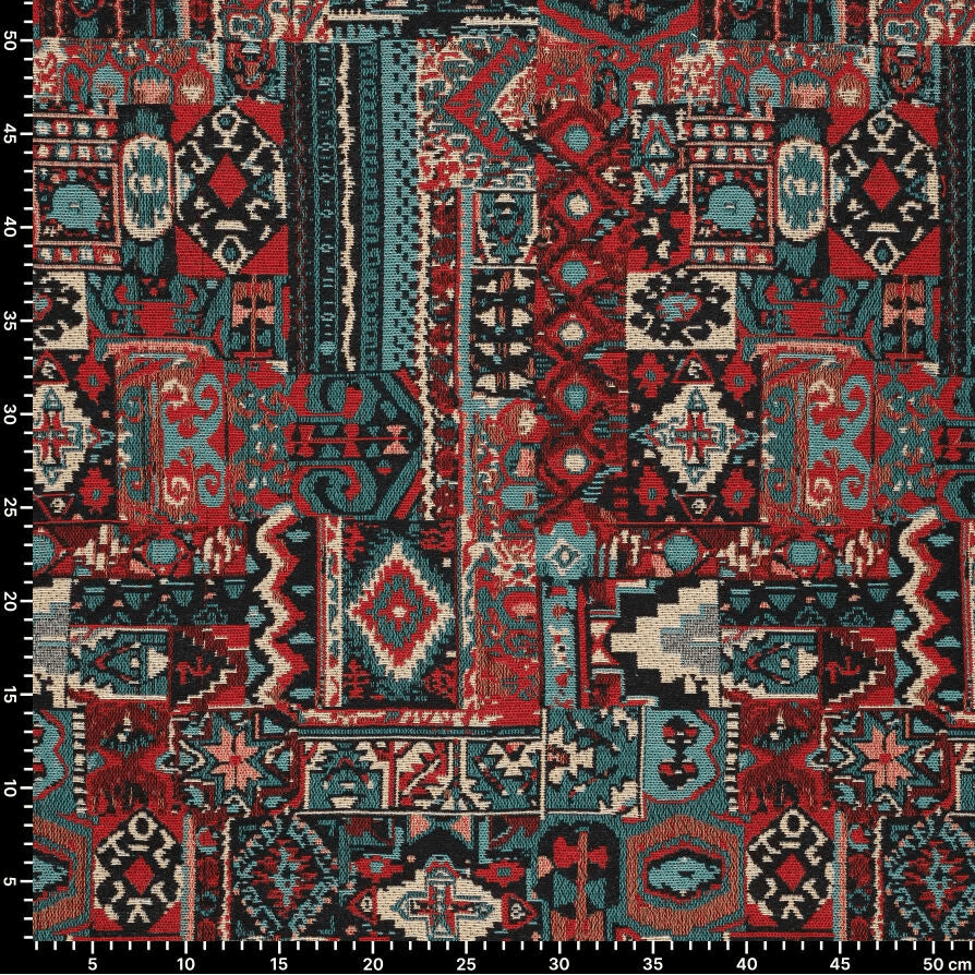 Tapisserie au motif bohème 360 g/m² – disponible chez Šarlotes audumi