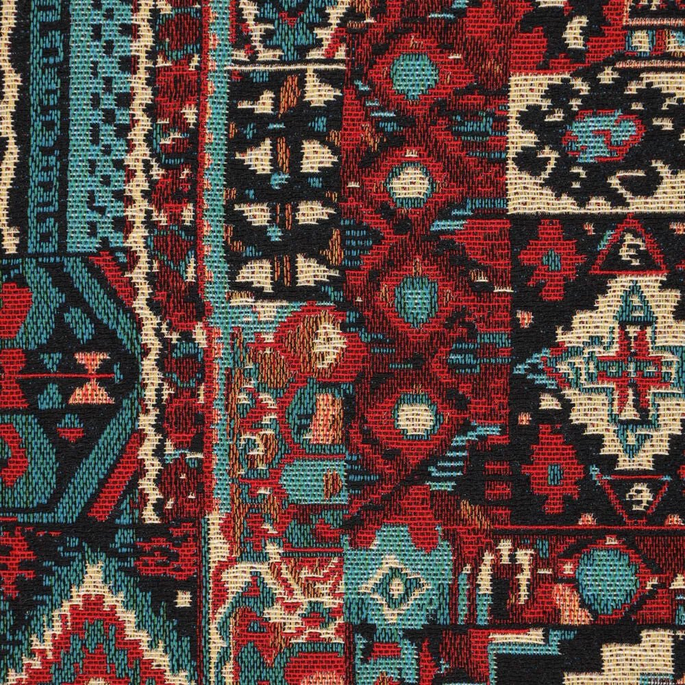 Image d’un gobelin à motif boho 360 g/m² – disponible chez Šarlotes audumi