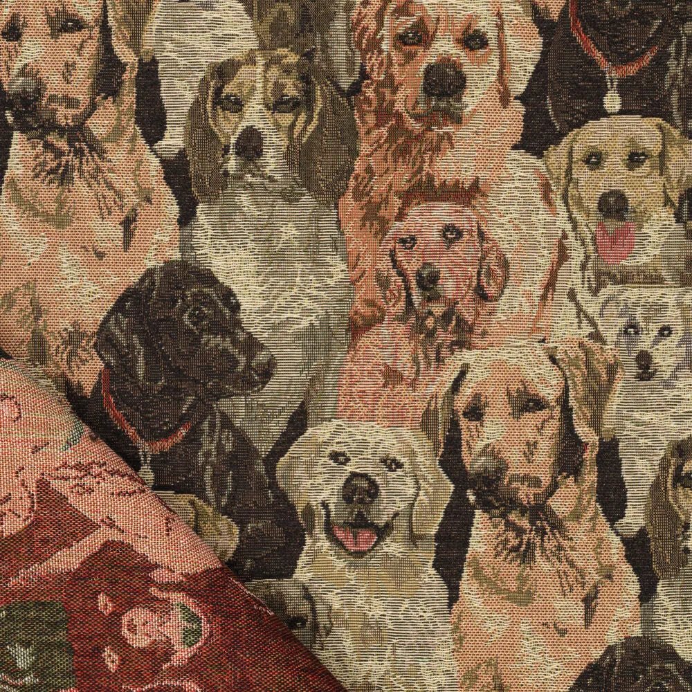Image avec tapisserie - chiens 260 g/m² – disponible chez Šarlotes audumi