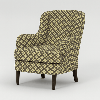 Tapestry - green floral pattern 260 g/m²