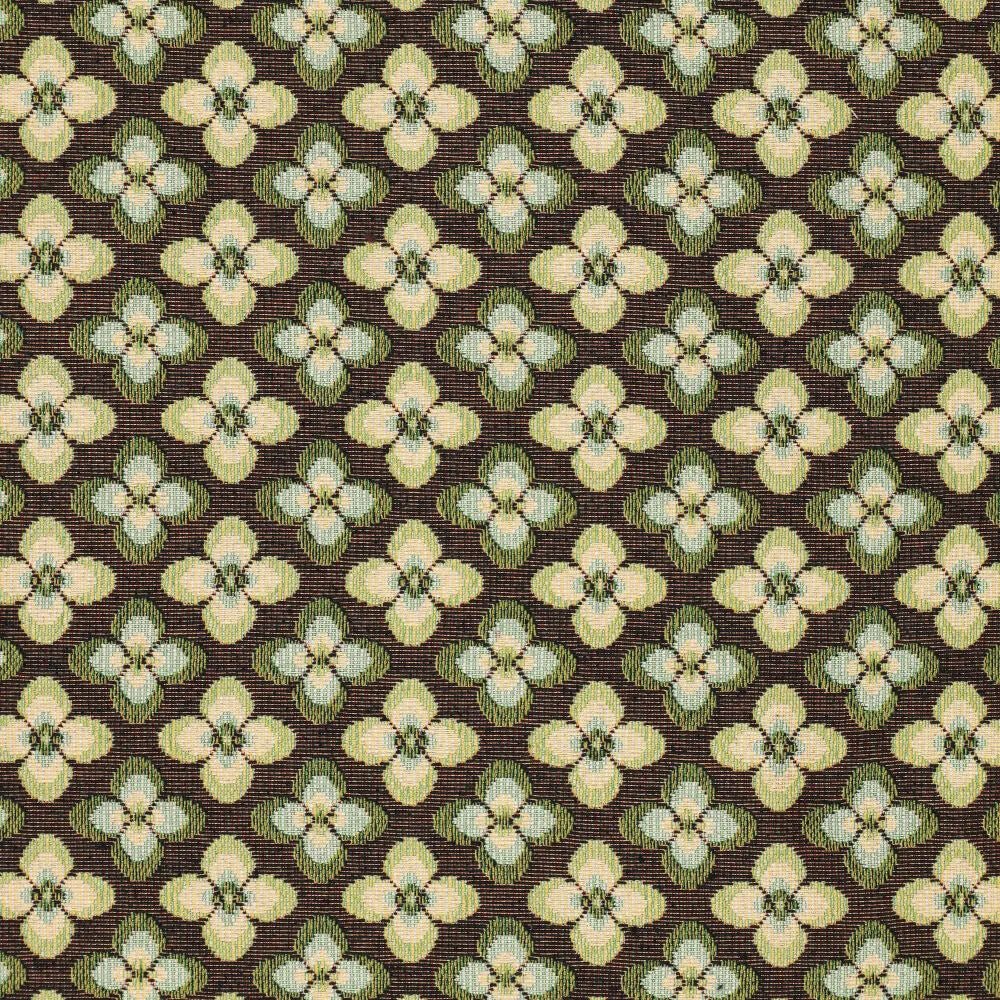 Tapestry - green floral pattern 260 g/m²