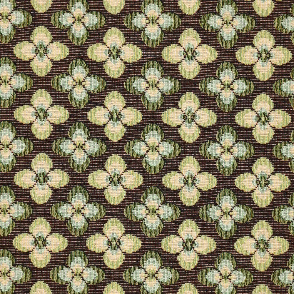 Tapestry - green floral pattern 260 g/m²