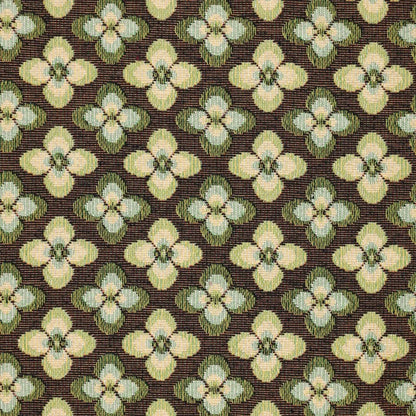 Tapestry - green floral pattern 260 g/m²