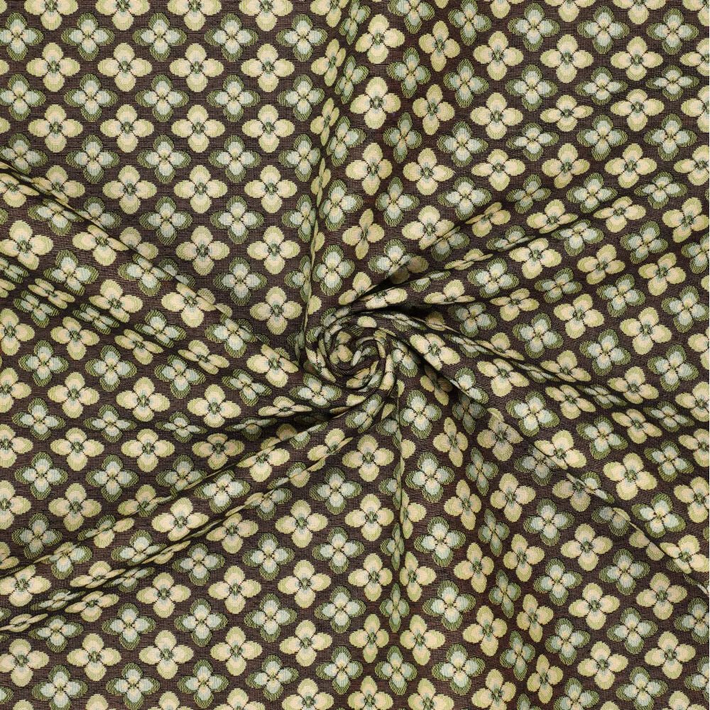 Tapestry - green floral pattern 260 g/m²