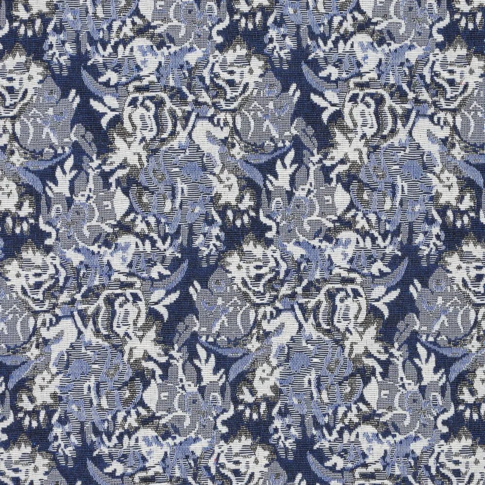 Tapisserie à motif élégant bleu 260 g/m² – disponible chez Šarlotes audumi
