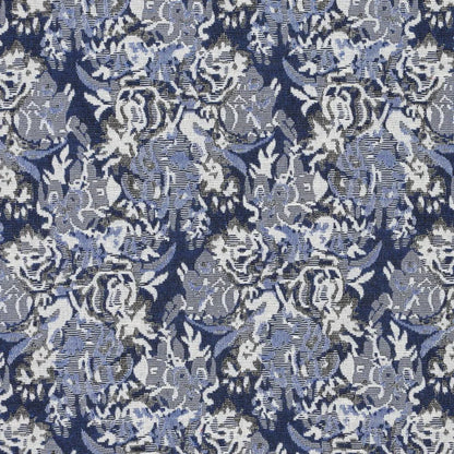 Tapisserie à motif élégant bleu 260 g/m² – disponible chez Šarlotes audumi