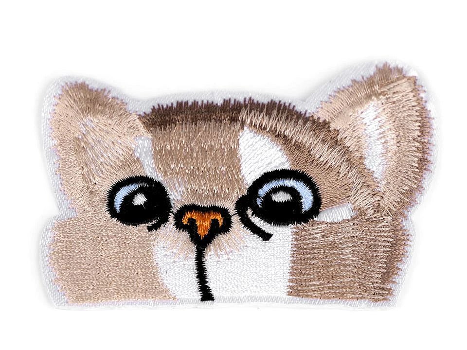 Image avec patch thermocollant chat | 55 x 90 mm – disponible chez Šarlotes audumi