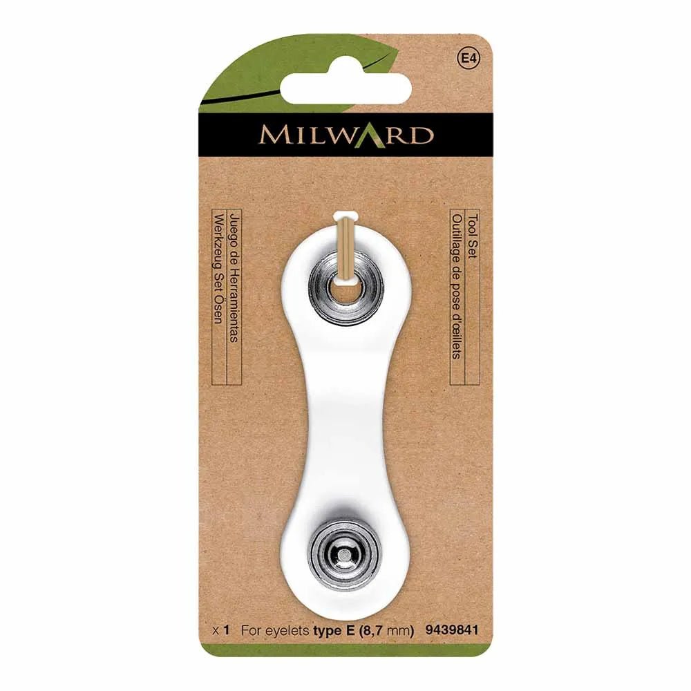 Outil Milward pour poser des œillets, 8,7 mm