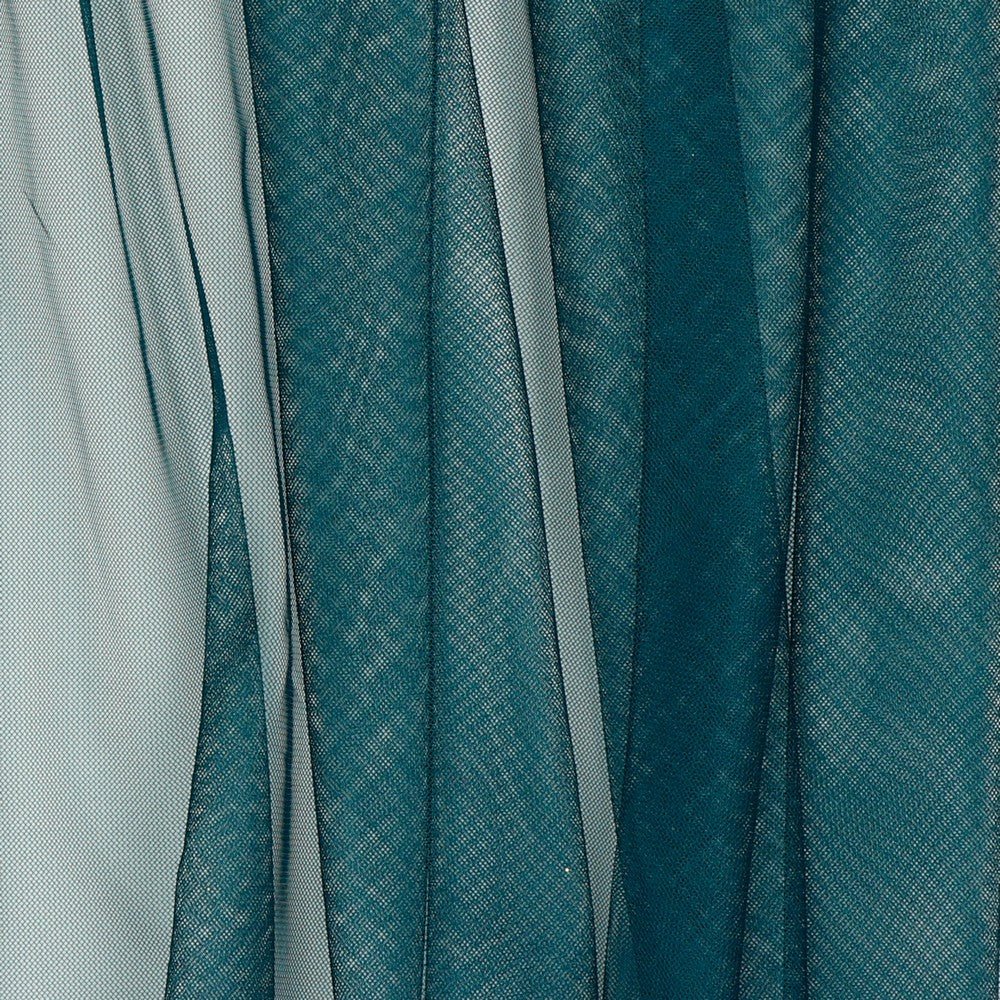 Tulle extra doux - bleu pétrole 25 g/m²