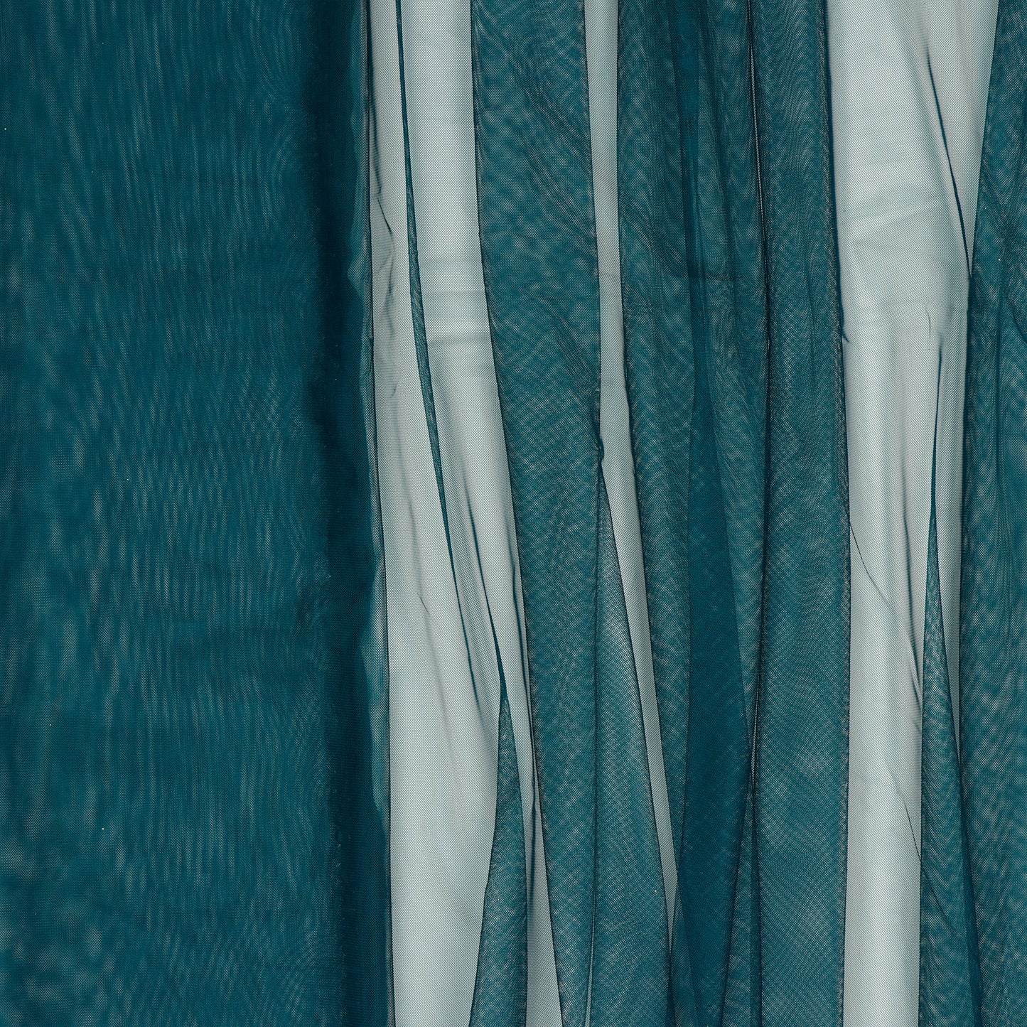 Tulle extra douce - pétrole 25 g/m²
