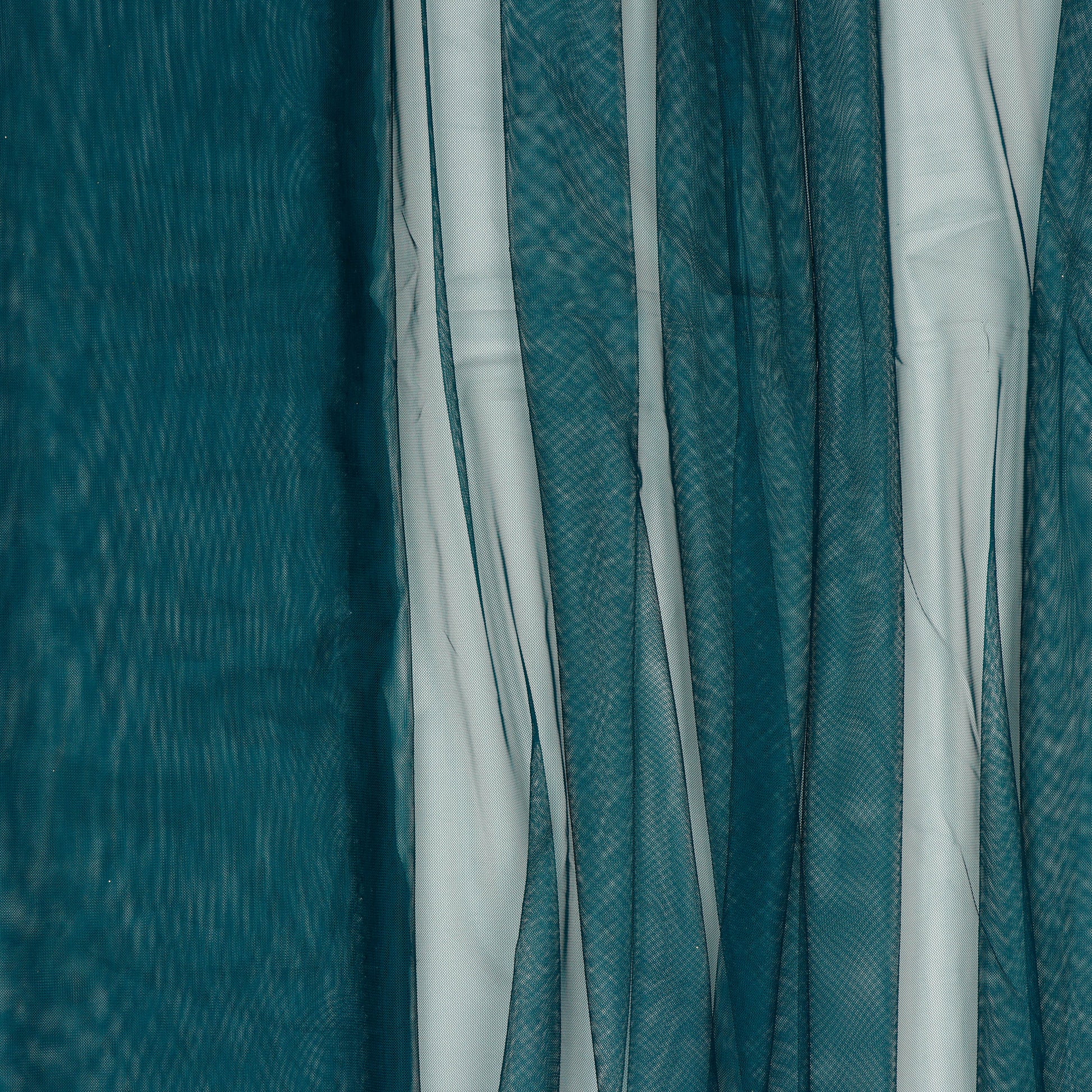 Tulle extra douce - pétrole 25 g/m²