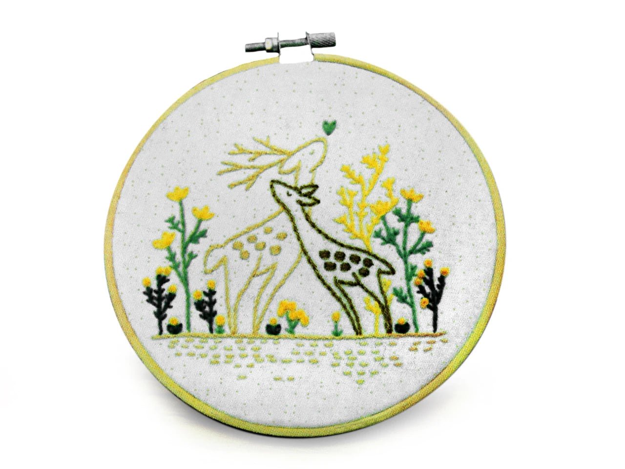 alt
Image with embroidery kit with pre-printed motif|various designs – available at Šarlotes audumi