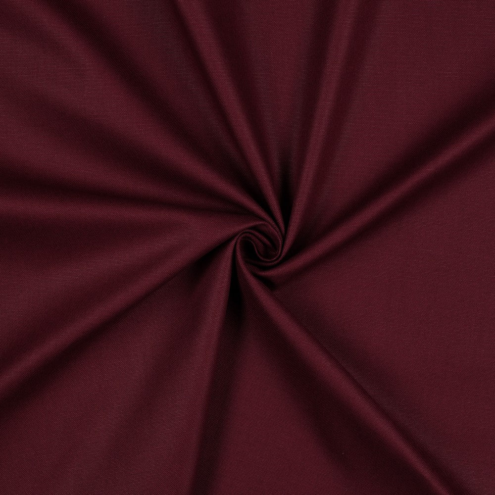 Tissu canvas bordeaux 230 g/m²