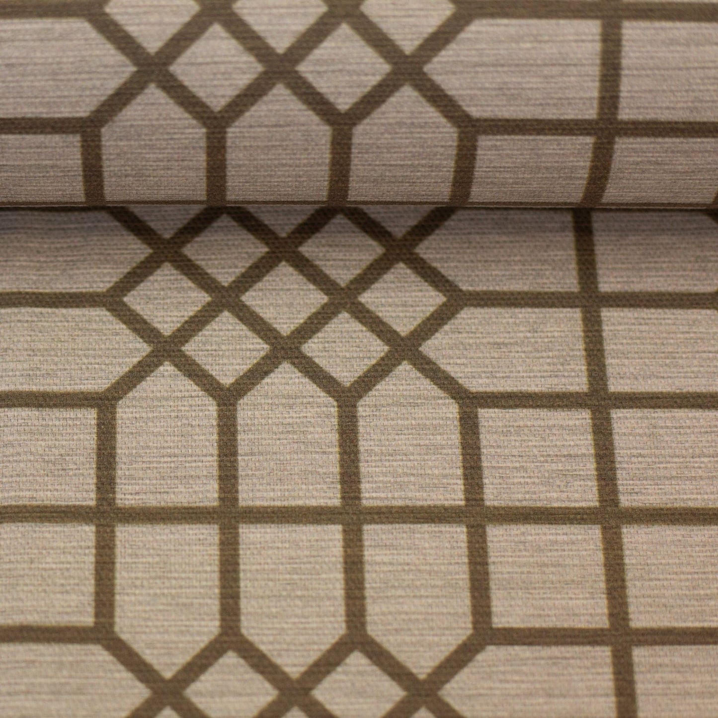 Tissu canvas à motif géométrique 220 g/m²