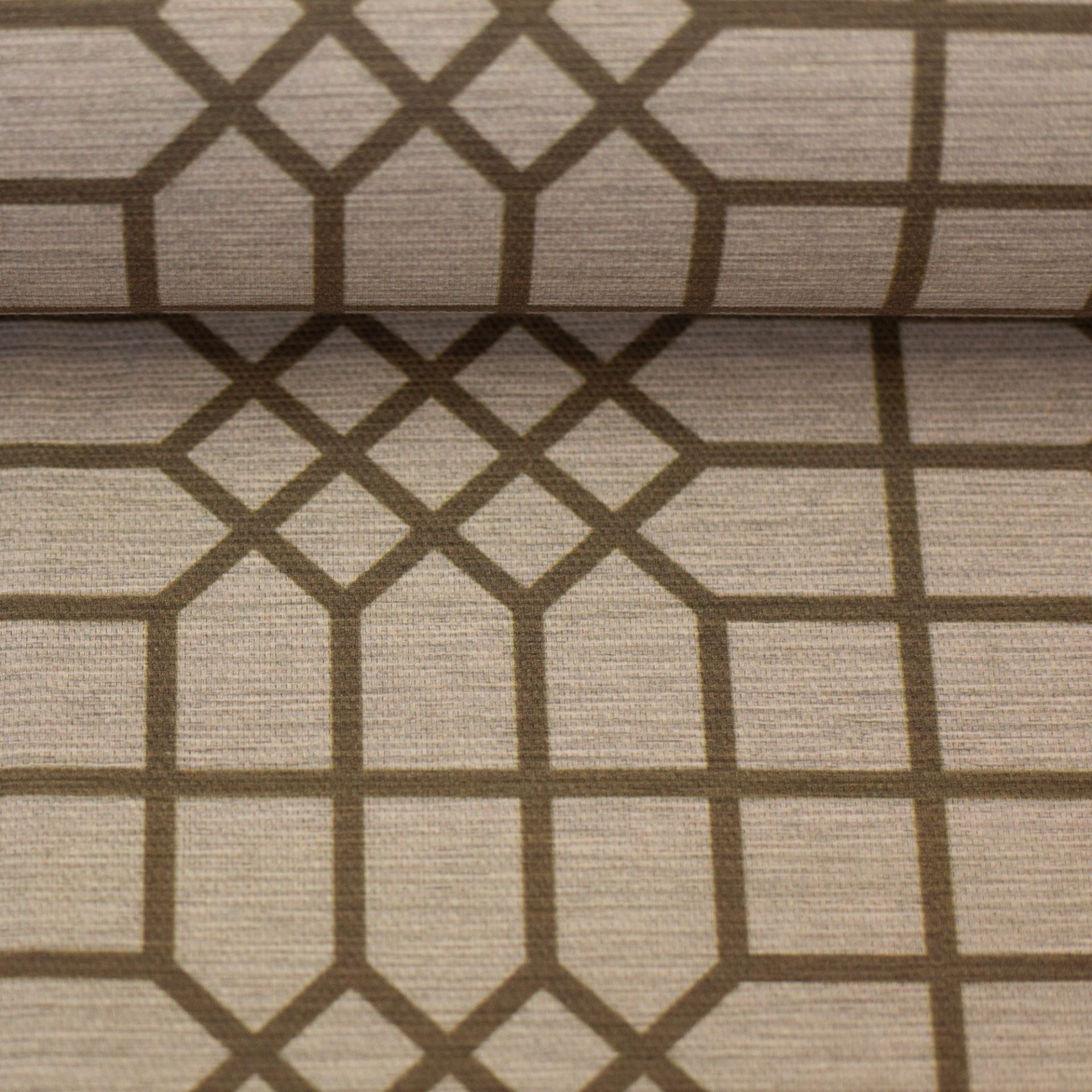 Tissu canvas à motif géométrique 220 g/m²
