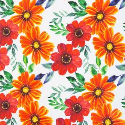 Tissu canvas - souci 210 g/m²