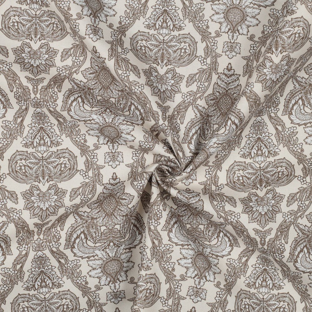 Tissu canvas - ornements 225 g/m²