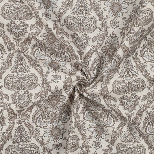 Canvas fabric - ornaments 225 g/m²