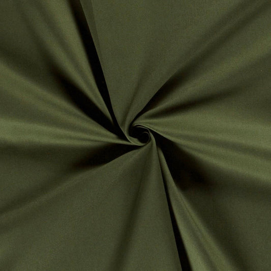 Canvas fabric - dark green 230 g/m²