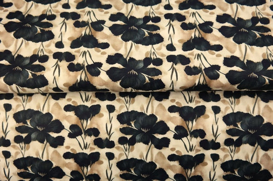 Canvas fabric - blooming moment 275 g/m²