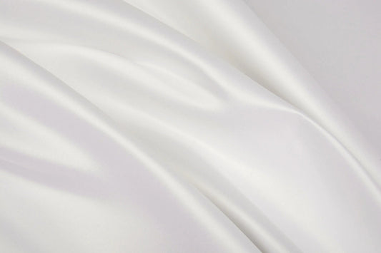 Wedding dress satin - white 170 g/m²