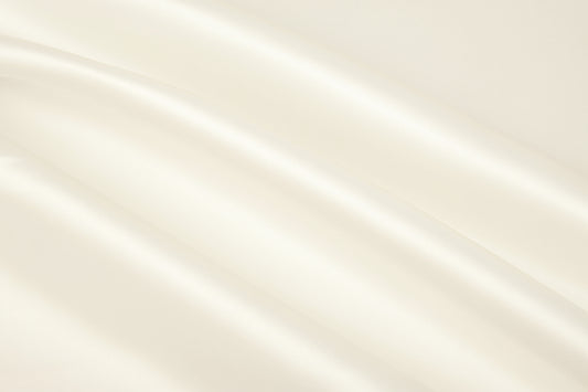 Bridal dress satin - cream-colored 170 g/m²