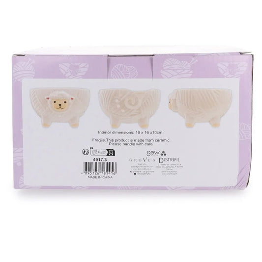 alt
Image with a ceramic yarn bowl sheep, white Sew Tasty – available at Charlotte Fabrics