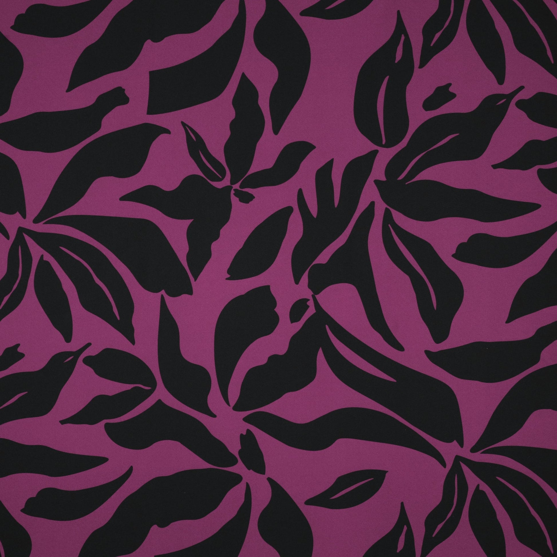 Image de tissu pour robes avec élasthanne, motif multicolore sur fond violet, 80 g/m² – disponible chez Šarlotes audumi