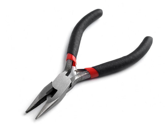 Pliers for jewelry making with teeth | 125 mm