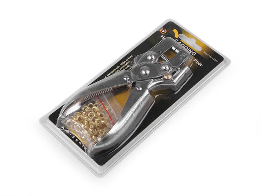 alt
Image of riveting pliers with louvers, rings Ø5 mm – available at Šarlotes Audumi