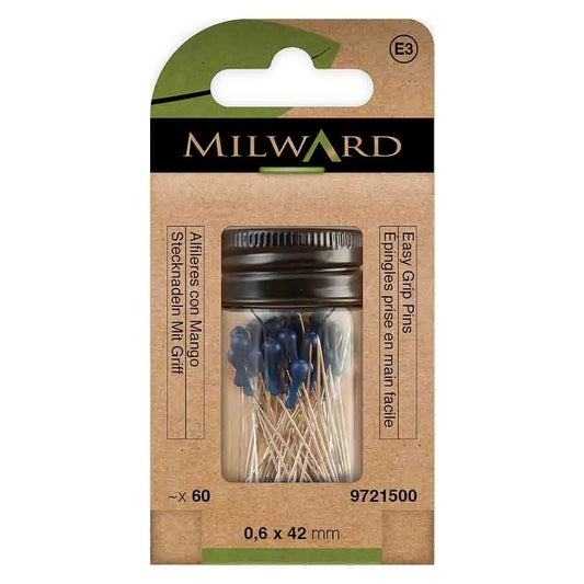 Milward safety pins for easy gripping (42 mm, 60 pcs.)