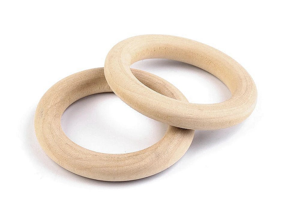 Koka gredzens Ø49 mm, 10 gab. – neapstrādāts