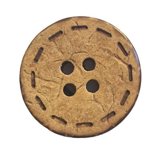 Boutons en coco 28 mm