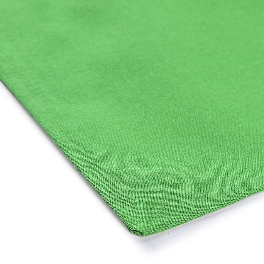 Attēls ar Kokvilnas auduma maisiņš ar garajiem rokturiem 38 x 42 cm 140 g/m² - gaiši zaļa – pieejams Šarlotes audumi