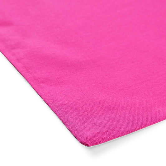 Attēls ar Kokvilnas auduma maisiņš ar garajiem rokturiem 38 x 42 cm 140 g/m² - magenta – pieejams Šarlotes audumi