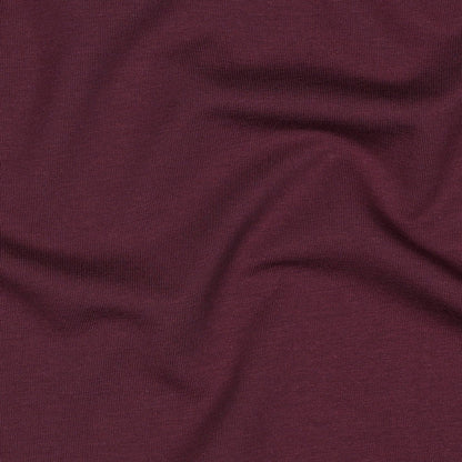 Image de maille bouclette en coton, aubergine, 235 g/m² – disponible chez Šarlotes audumi
