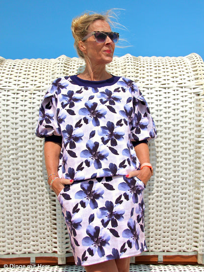 Image with cotton French terry - Morning Coolness 245 g/m² – available at Charlotte's Fabrics