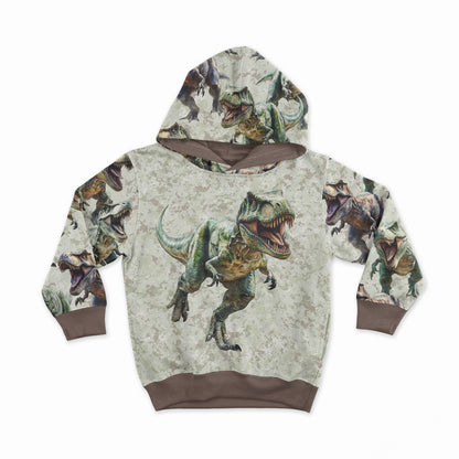 Molleton bouclé en coton - T - rex 250 g/m²