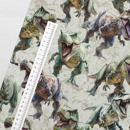 Maille bouclette en coton - T - rex 250 g/m²