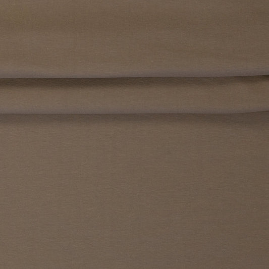 Attēls ar Kokvilnas cilpiņtrikotāža-taupe 230 g/m² – pieejams internetā Šarlotes audumi