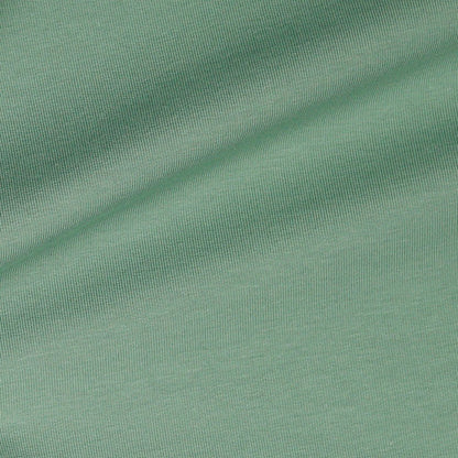 Baumwoll-French-Terry in dunklem Mint 235 g/m² (GOTS-zertifiziert)