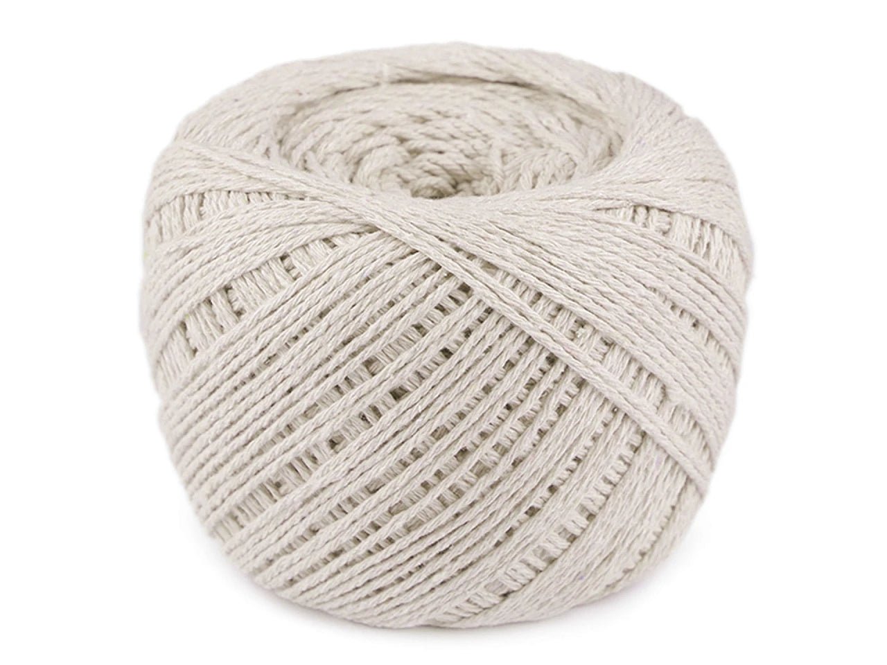 Cordon de macramé en coton 2–2,5 mm, tons variés | disponible chez Šarlotes audumi