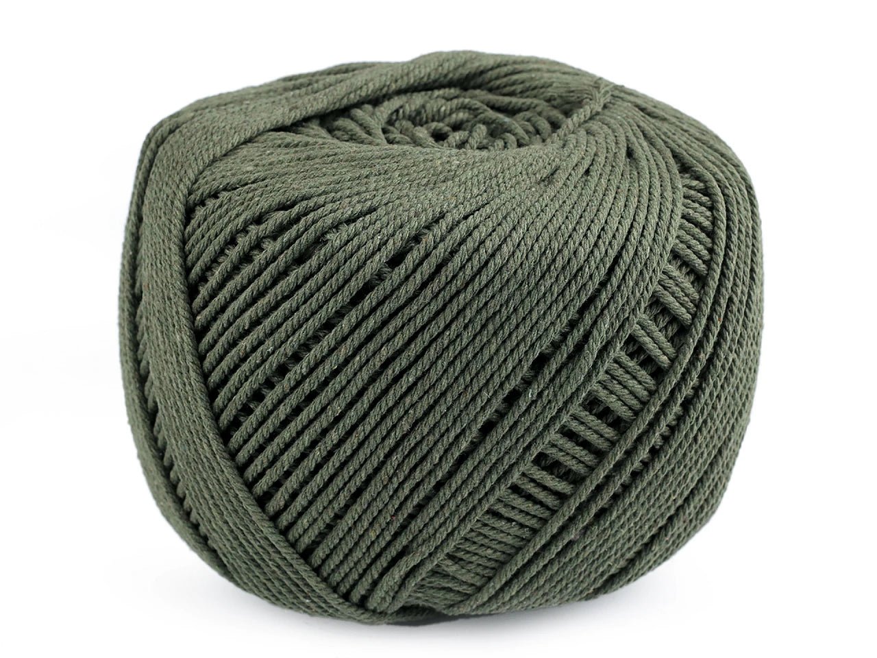 Image avec corde en coton pour macramé (macrame) 2–2,5 mm | différentes teintes – disponible chez Šarlotes audumi