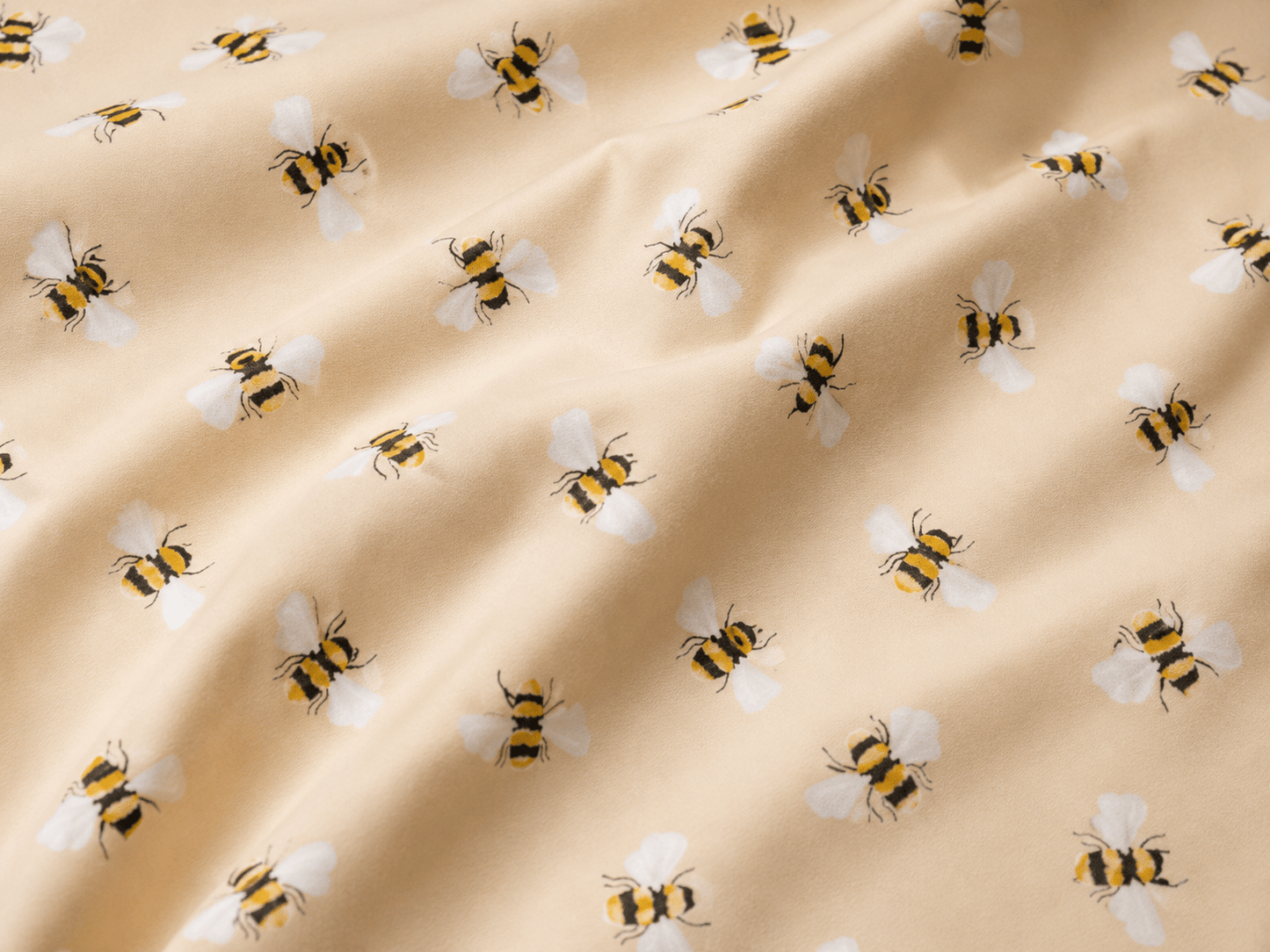 Image de jersey de coton - abeilles 200 g/m² – disponible chez Šarlotes audumi
