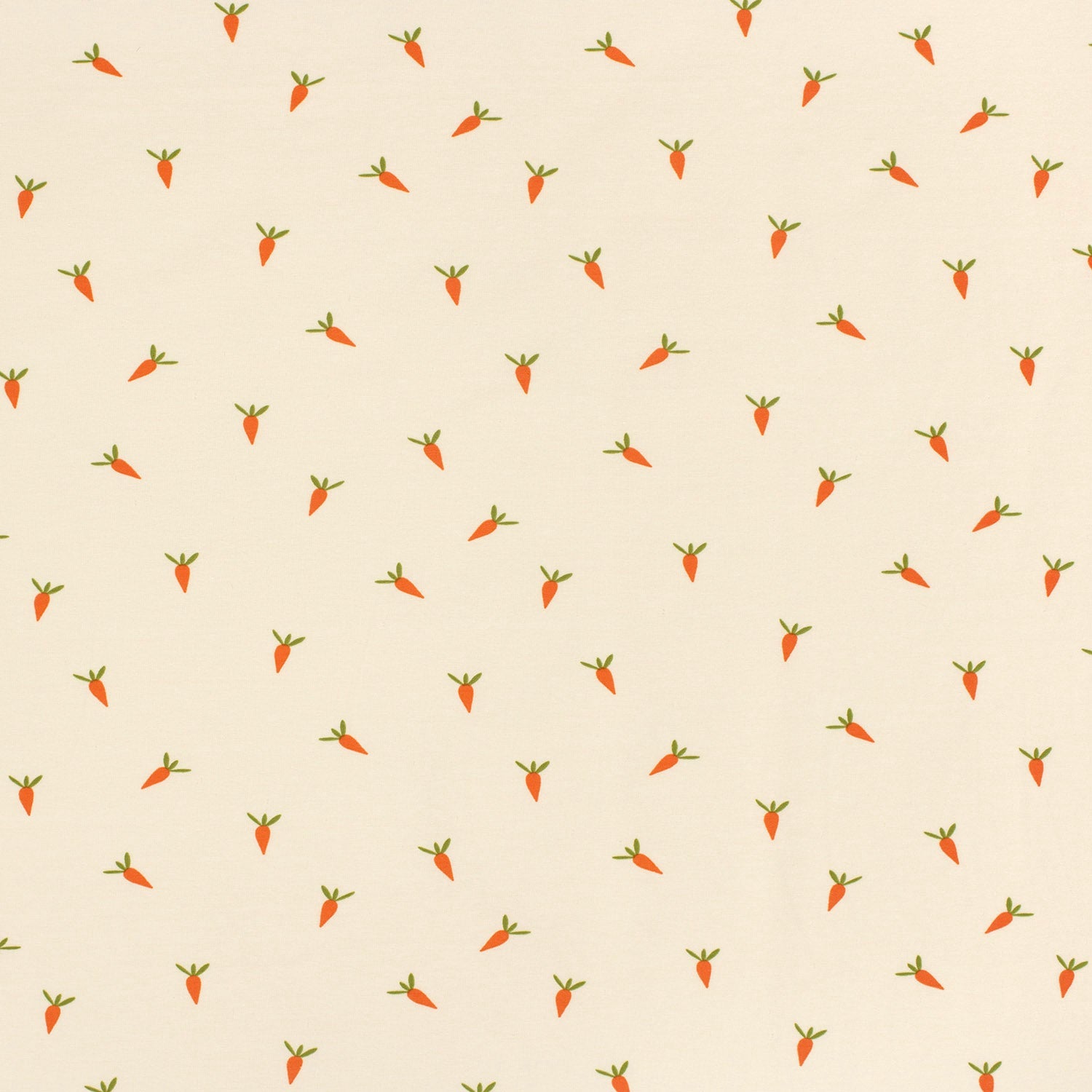 Jersey de coton - carottes 210 g/m²