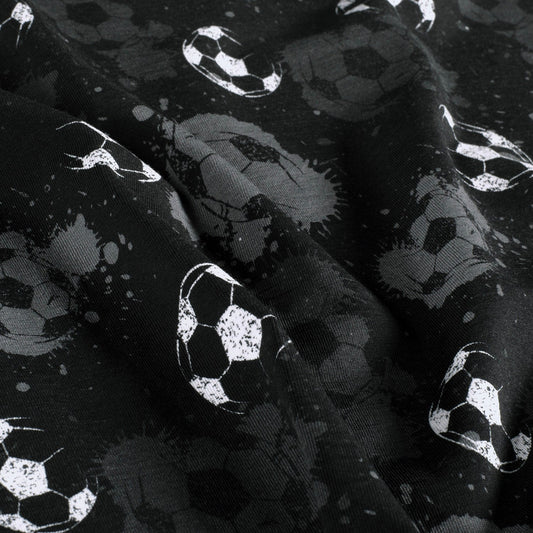 Image of cotton jersey - football 200 g/m² – available at Šarlotes audumi