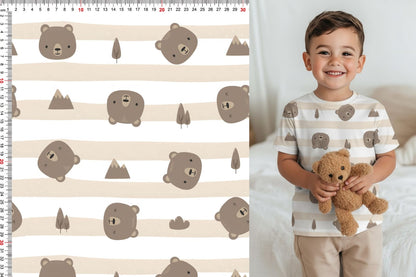 Image avec jersey coton - ours 220 g/m² – disponible chez Šarlotes audumi