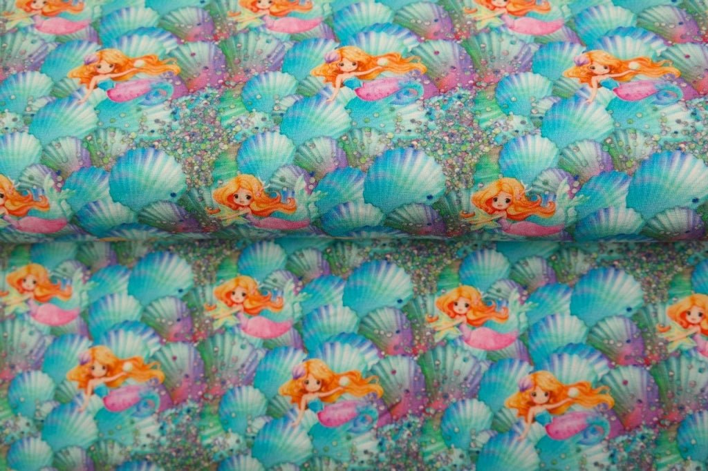 alt
Jersey en coton - sirènes 210 g/m²