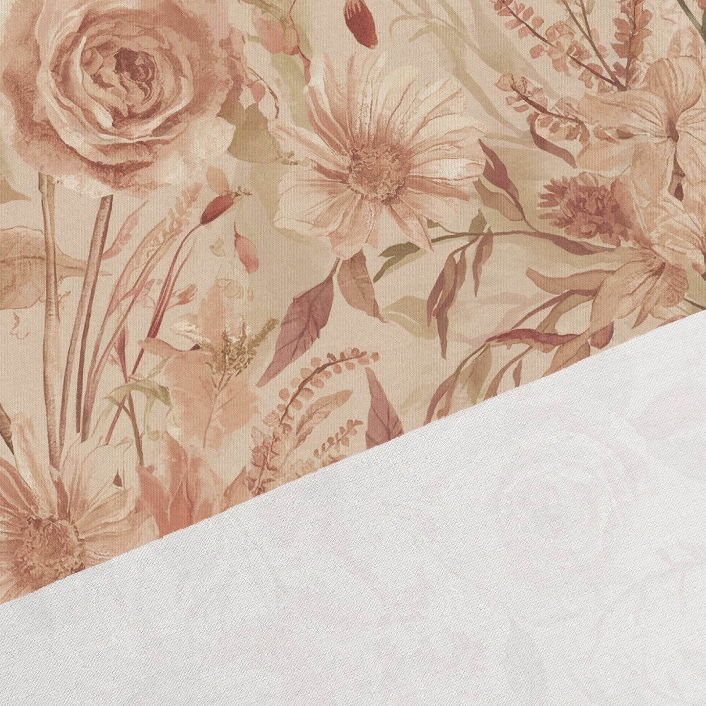 Image de jersey en coton au motif floral d’automne 200 g/m² – disponible chez Šarlotes audumi