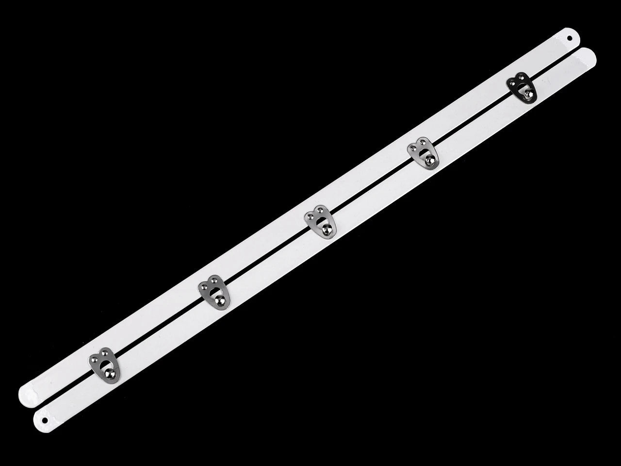 Fermeture de corset (busk), 12 mm de large, 30–35 cm de long